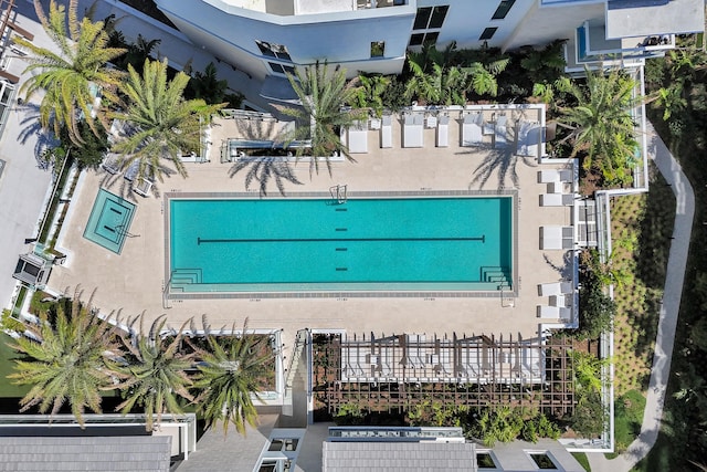 220 SE Mizner Blvd Unit Ph920, Boca Raton, FL 33432 - aerial view of a pool