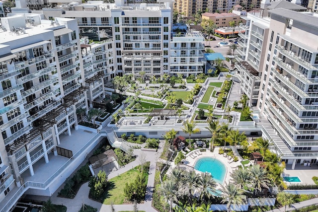 220 SE Mizner Blvd Unit Ph920, Boca Raton, FL 33432 - view of urban area featuring a pool area