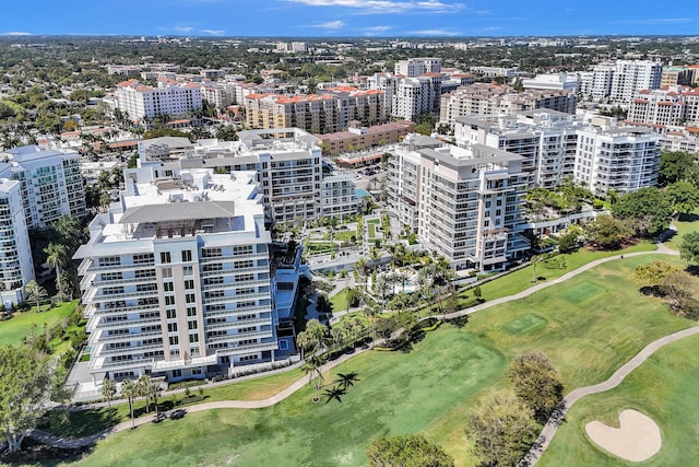 220 SE Mizner Blvd Unit Ph920, Boca Raton, FL 33432 - drone / aerial view of a golf course and apartment complex