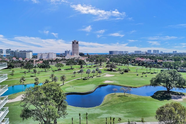 220 SE Mizner Blvd Unit Ph920, Boca Raton, FL 33432 - view of urban area with a nearby body of water and a local golf course