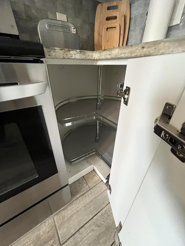 7340 Amberly Ln # 205, Delray Beach, FL 33446 - interior details featuring wood finished floors