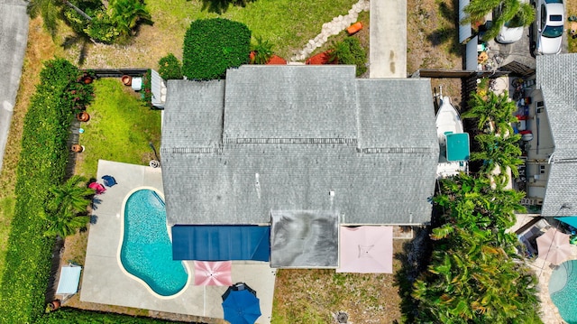 654 Bunting Dr, Delray Beach, FL 33444 - birds eye view of property