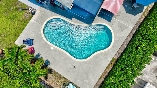 654 Bunting Dr, Delray Beach, FL 33444 - birds eye view of property
