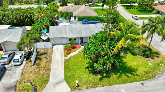 654 Bunting Dr, Delray Beach, FL 33444 - drone / aerial view