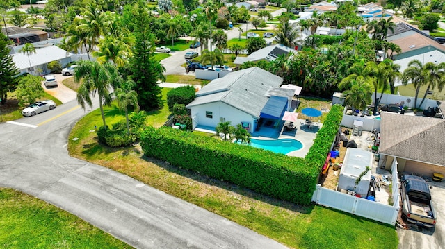 654 Bunting Dr, Delray Beach, FL 33444 - birds eye view of property with a residential view