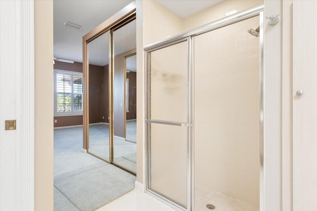4922 SE Heartleaf Ter, Hobe Sound, FL 33455 - full bath with a stall shower