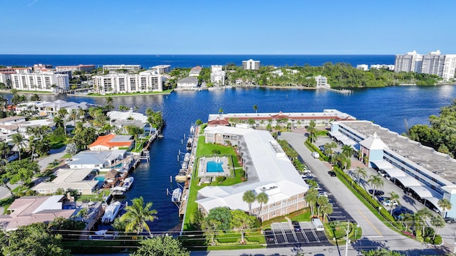 701 NE Harbour Ter Unit 103, Boca Raton, FL 33431 - drone / aerial view of a nearby body of water