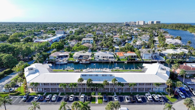 701 NE Harbour Ter Unit 103, Boca Raton, FL 33431 - drone / aerial view of a large body of water