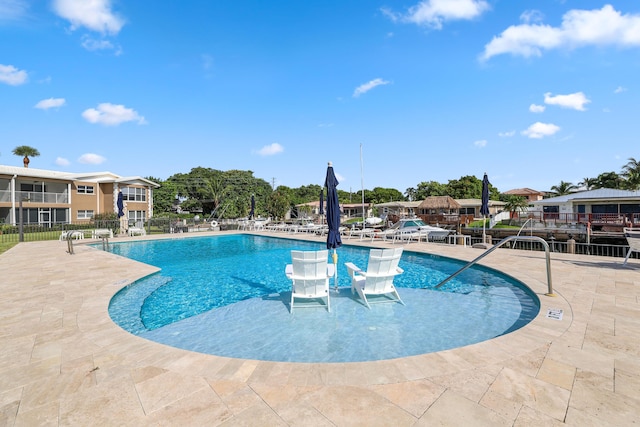 701 NE Harbour Ter Unit 103, Boca Raton, FL 33431 - community pool with a patio