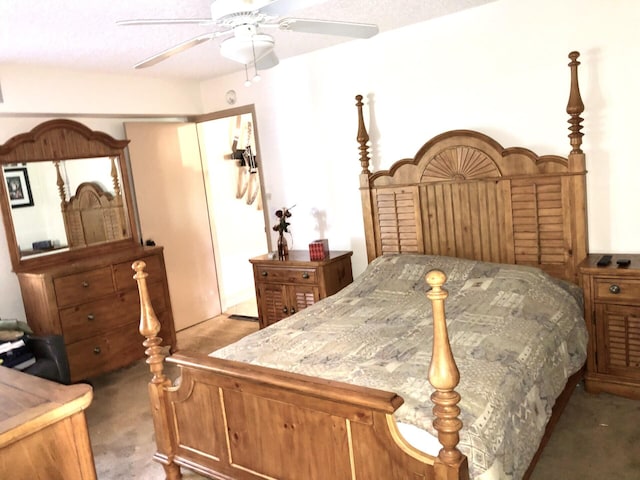 500 Piedmont K K, Delray Beach, FL 33484 - bedroom featuring carpet and ceiling fan