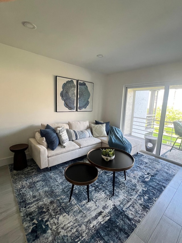 3551 Inverrary Dr Unit 203, Lauderhill, FL 33319 - living area with wood finished floors