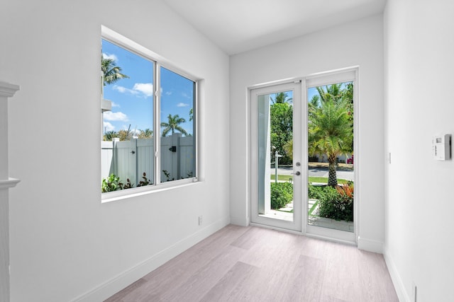 126 Auburn Dr, Lake Worth Beach, FL 33460 - spare room with wood finished floors and baseboards