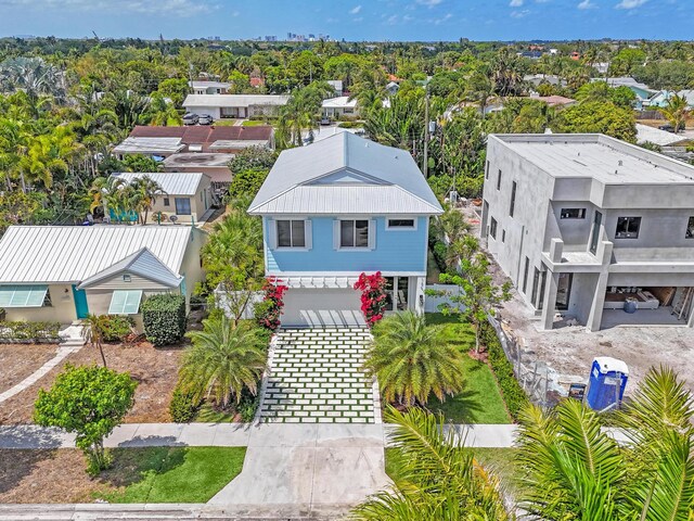 126 Auburn Dr, Lake Worth Beach, FL 33460 - bird's eye view with a residential view