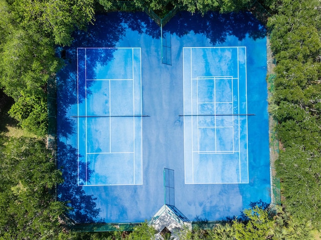 bird's eye view