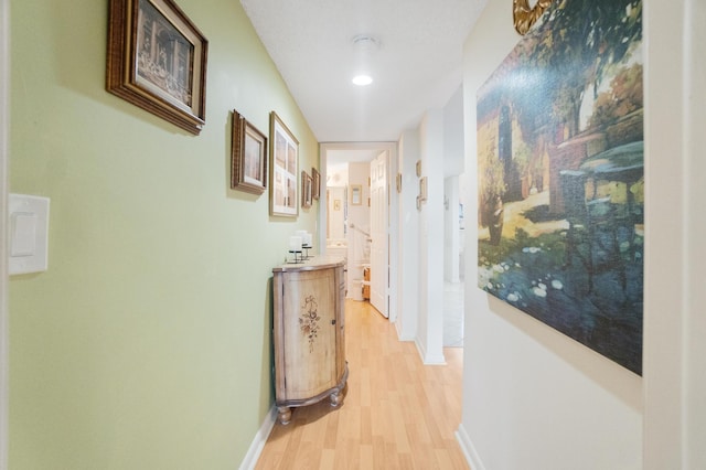14360 Strathmore Ln Unit 404, Delray Beach, FL 33446 - corridor featuring light wood finished floors and baseboards