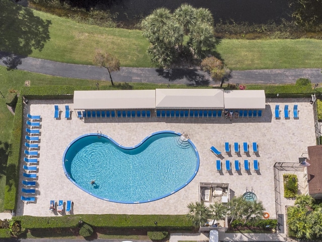 14360 Strathmore Ln Unit 404, Delray Beach, FL 33446 - view of swimming pool
