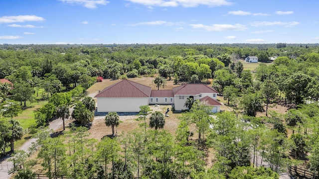 2924 Deer Run Trl, Loxahatchee, FL 33470 - view of subject property featuring a forest
