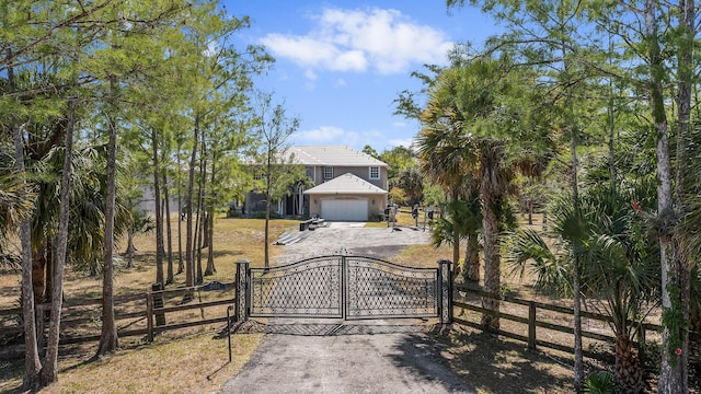 2924 Deer Run Trl, Loxahatchee, FL 33470 - gate with fence