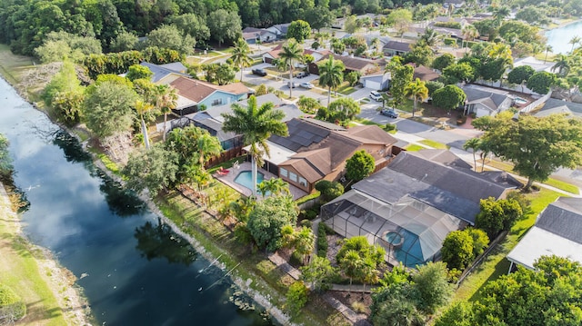 650 NW 48th Ave, Coconut Creek, FL 33063 - aerial view with a water view and a residential view