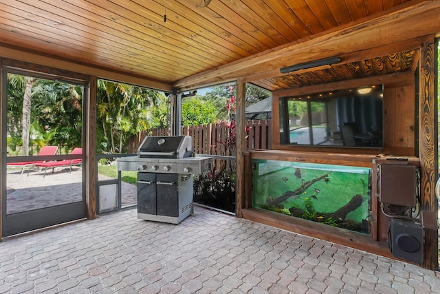 650 NW 48th Ave, Coconut Creek, FL 33063 - view of unfurnished sunroom