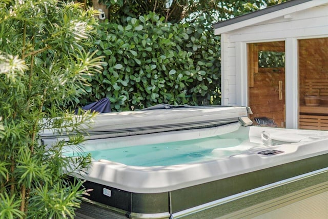 6100 La Gorce Dr, Miami Beach, FL 33140 - exterior view of a hot tub