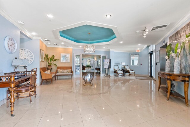 lobby with visible vents