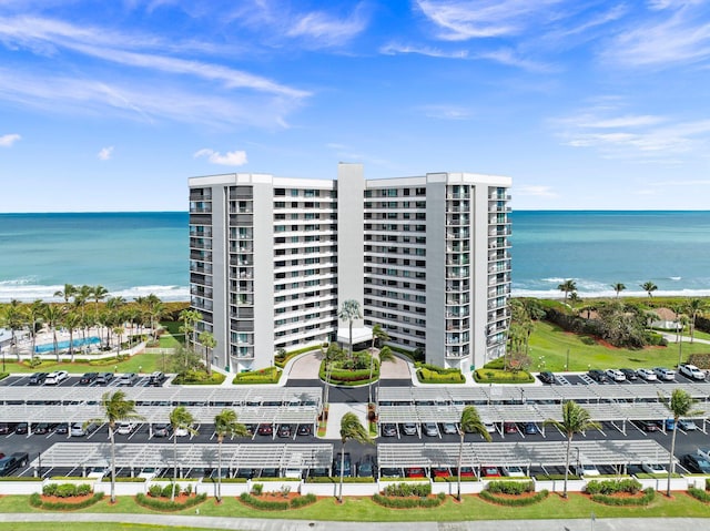 view of property featuring a water view