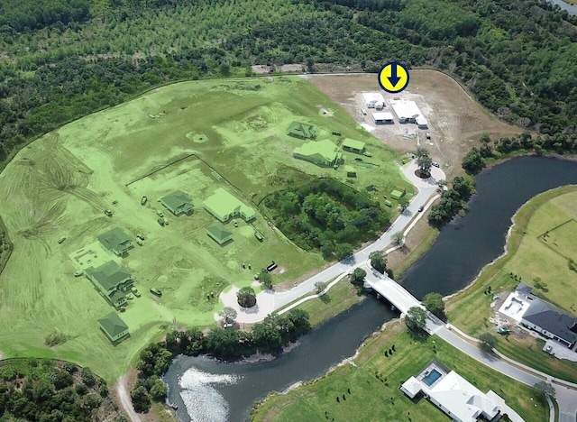 19789 SE Turnbridge Dr Unit Monticello 80, Jupiter, FL 33458 - aerial view of property and surrounding area with a heavily wooded area and a nearby body of water