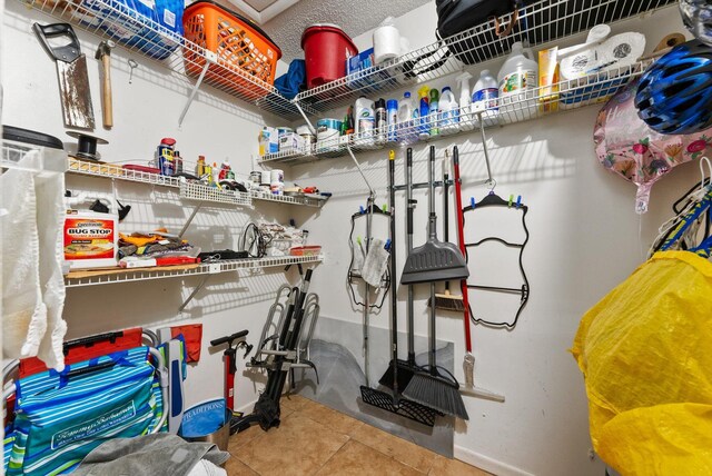 view of storage