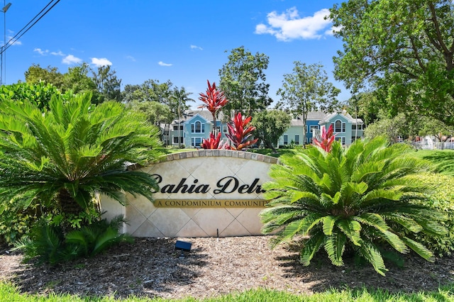 1125 Crystal Way Unit I, Delray Beach, FL 33444 - view of community / neighborhood sign