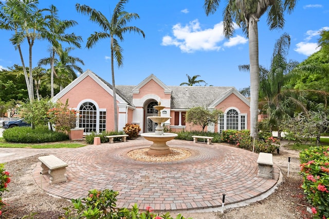 1125 Crystal Way Unit I, Delray Beach, FL 33444 - view of front of house with stucco siding