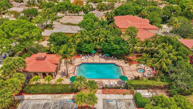 5742 NW 119th Ter, Coral Springs, FL 33076 - aerial view of a pool