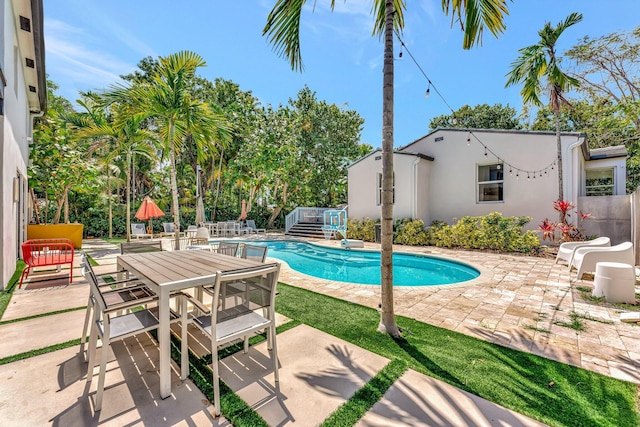 430 NE 121st St, Biscayne Park, FL 33161 - pool featuring a patio area