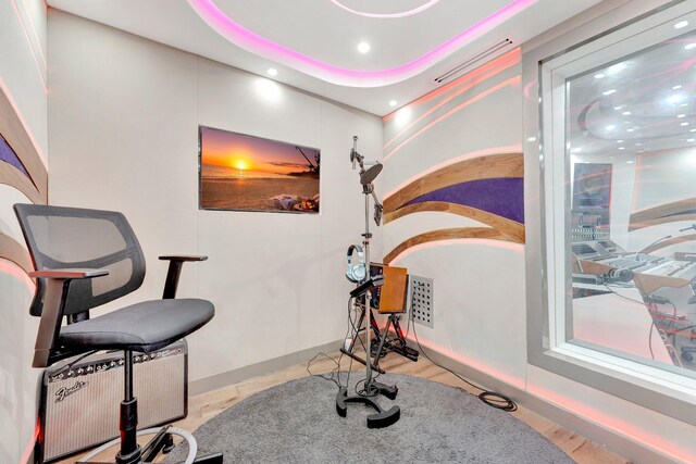 430 NE 121st St, Biscayne Park, FL 33161 - exercise area with recessed lighting