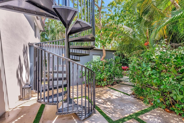430 NE 121st St, Biscayne Park, FL 33161 - view of patio with stairs
