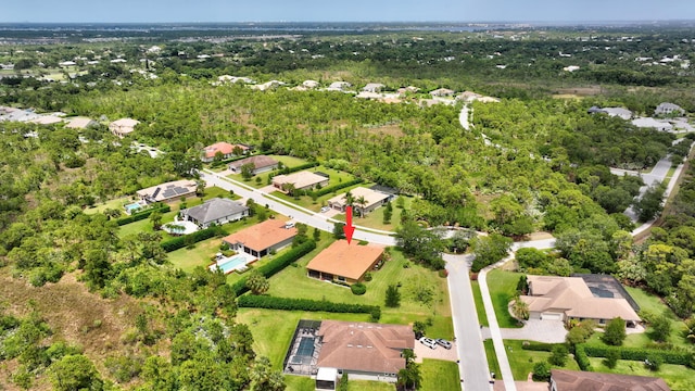 964 SW Canoe Creek Ter, Palm City, FL 34990 - bird's eye view with a residential view