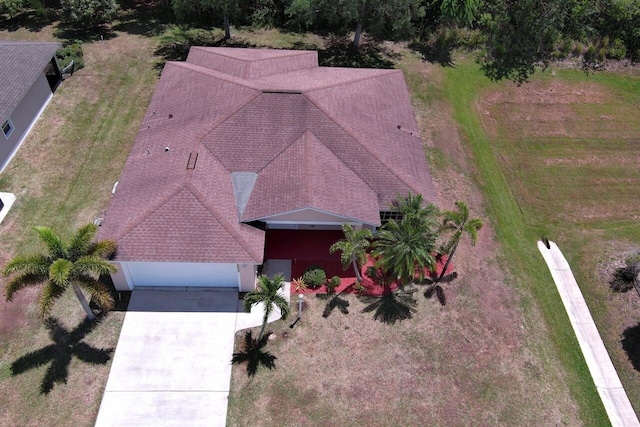 drone / aerial view