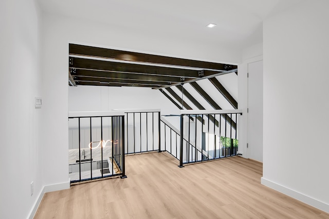 6560 Las Flores Dr, Boca Raton, FL 33433 - bonus room featuring wood finished floors and baseboards