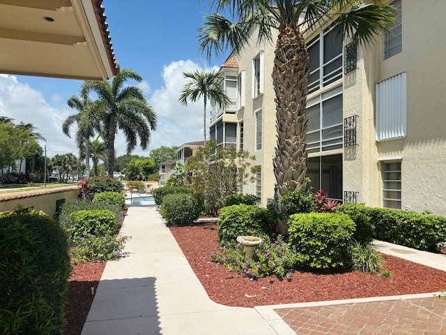 view of property's community