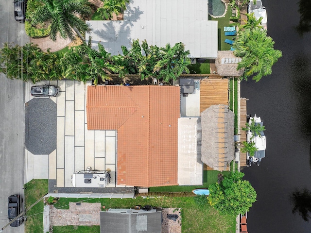 drone / aerial view