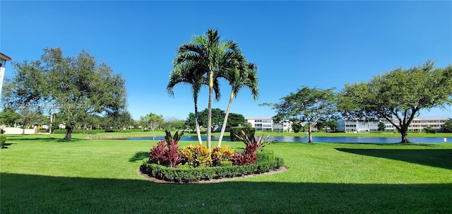 17 Brighton A 17, Boca Raton, FL 33434 - view of home's community featuring a water view and a lawn