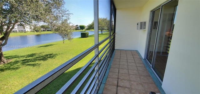 17 Brighton A 17, Boca Raton, FL 33434 - balcony featuring a water view