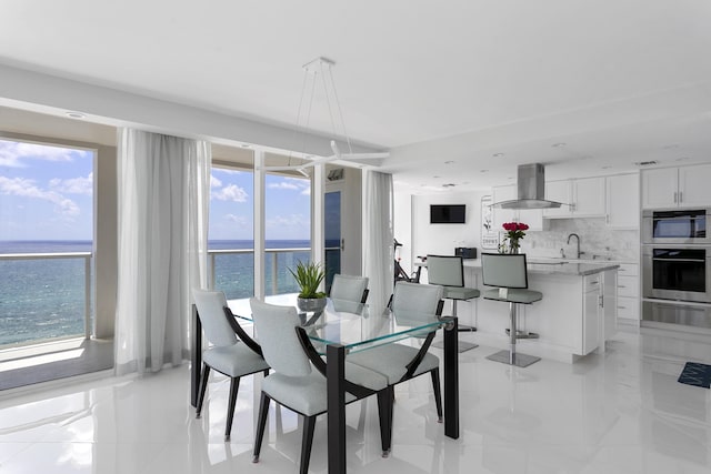 2800 S Ocean Blvd Unit 14A, Boca Raton, FL 33432 - dining room featuring a healthy amount of sunlight