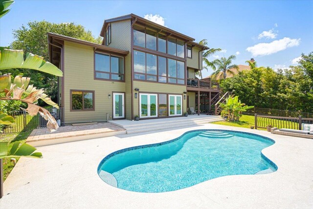 3781 NE Sugarhill Ave, Jensen Beach, FL 34957 - view of patio