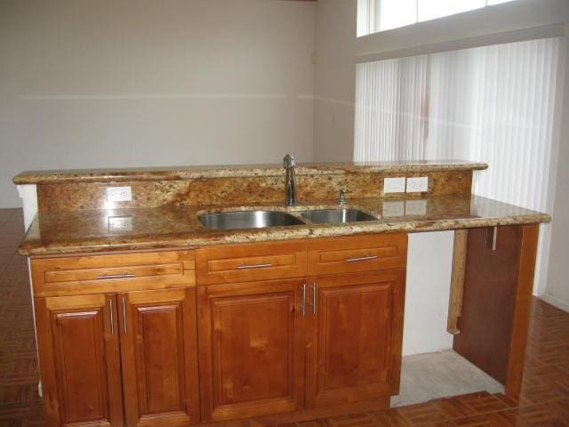 bar with a sink