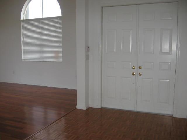 view of entrance foyer