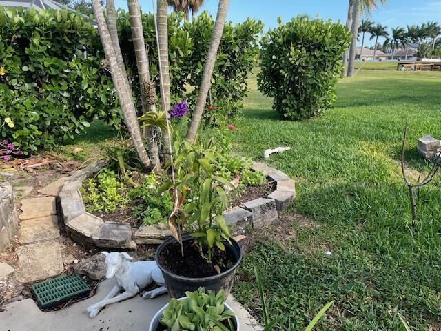 1618 SW Lexington Dr NW, Port Saint Lucie, FL 34953 - view of green lawn