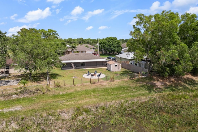 5248 NW Gamma St, Port Saint Lucie, FL 34986 - view from above of property