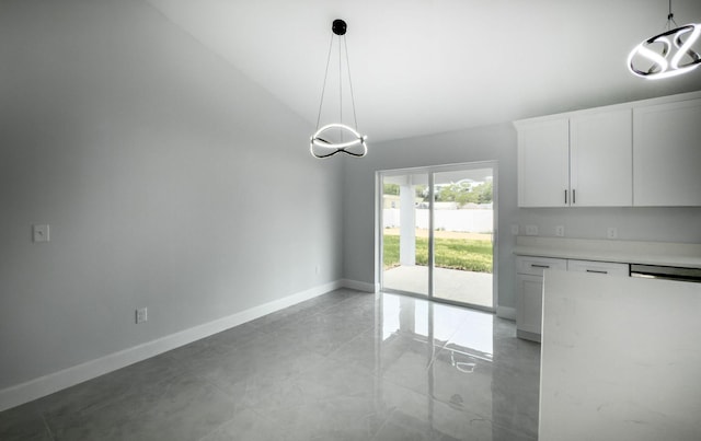 12180 SE 89th Ter, Belleview, FL 34420 - unfurnished dining area with baseboards