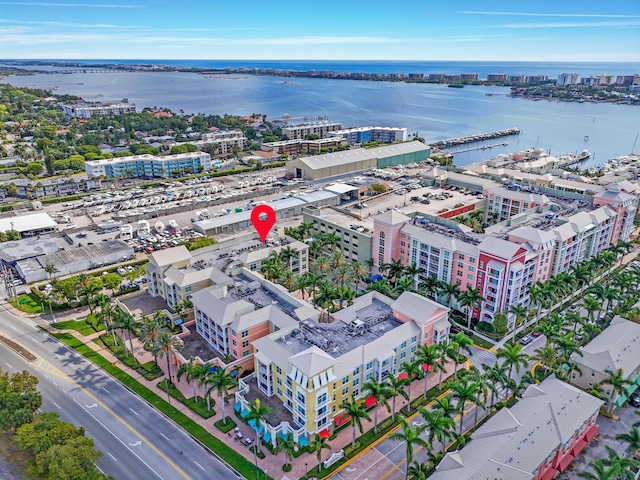 802 W Windward Way Unit 304, Lantana, FL 33462 - view of urban area featuring a nearby body of water and apartment complex / building